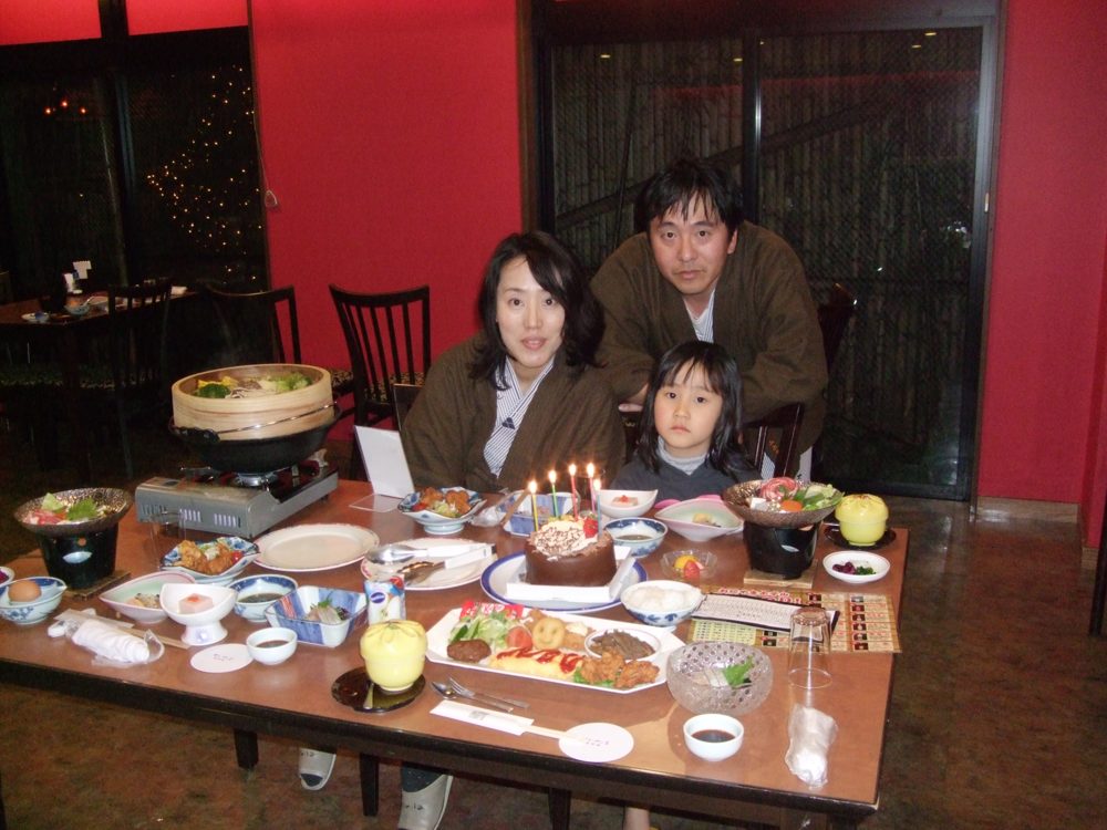 お祝いの食卓