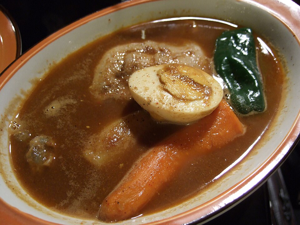 チキンと野菜のスープカレー