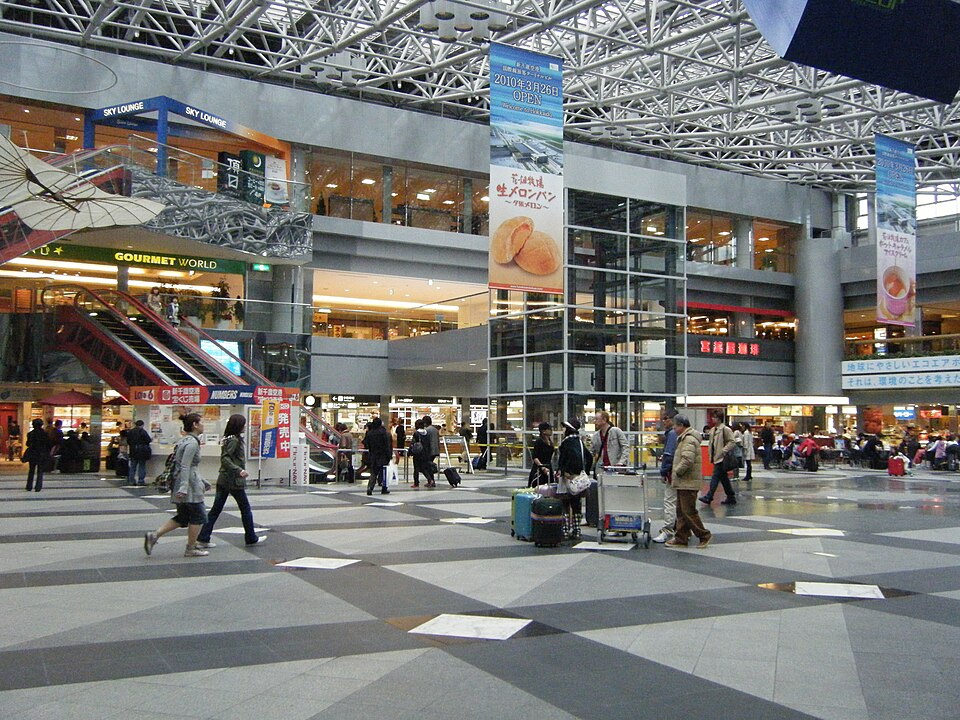 新千歳空港のショッピングエリア